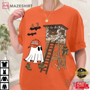 Candy Hunter Camo Ghost Boys Halloween Camouflage Fall T Shirt (3)