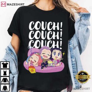 Couch Couch Couch Anime Style Huntrix Kpop Demon Hunters T-Shirt