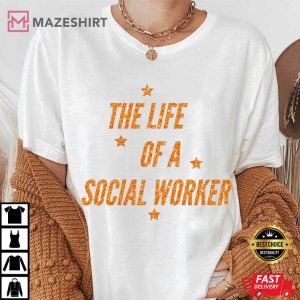 The Life Of A Social Worker Swifties Fan Merch T-Shirt