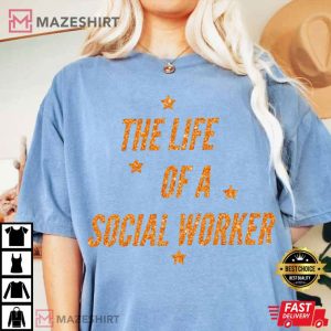 The Life Of A Social Worker Swifties Fan Merch T Shirt (3)