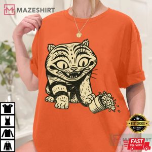 Kpop Demon Hunters Derpy Tiger Merch T Shirt (3)