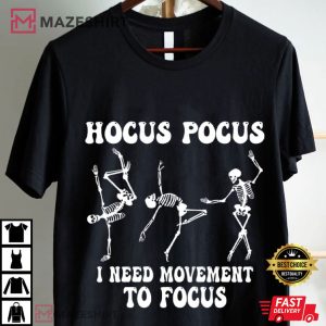 Halloween Skeleton Yoga Occupational Therapy Funny T Shirt (1)