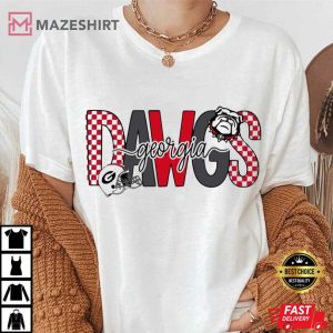 Georgia Bulldogs Dawgs Game Day UGA Football T Shirt (2)