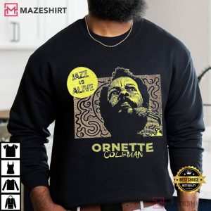 Ornette Coleman Jazz Is Alive Fan Art T Shirt (3)