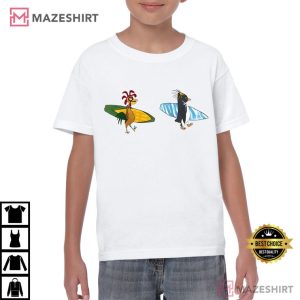 Cody Maverick And Chicken Joe Surfs Up Funny T Shirt (3)