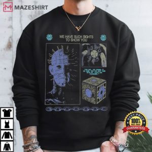 Hellraiser Pin Head Horror Movie Halloween T Shirt (4)