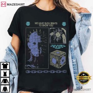 Hellraiser Pin Head Horror Movie Halloween T Shirt (2)