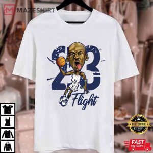 French Blue 12s Sneaker 23 Flight To Match Jordan T Shirt (1)
