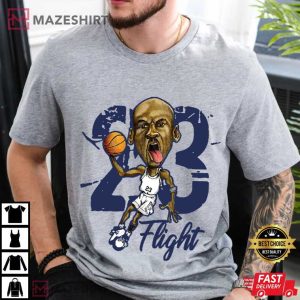 French Blue 12s Sneaker 23 Flight To Match Jordan T Shirt (3)