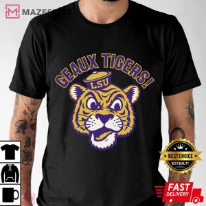 Geaux Tigers Purple Gold Louisiana Tigers Game Day T-Shirt
