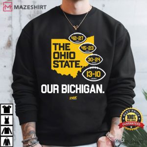 Michigan College The Ohio State Bichigan 2024 Anti OSU T Shirt (1)