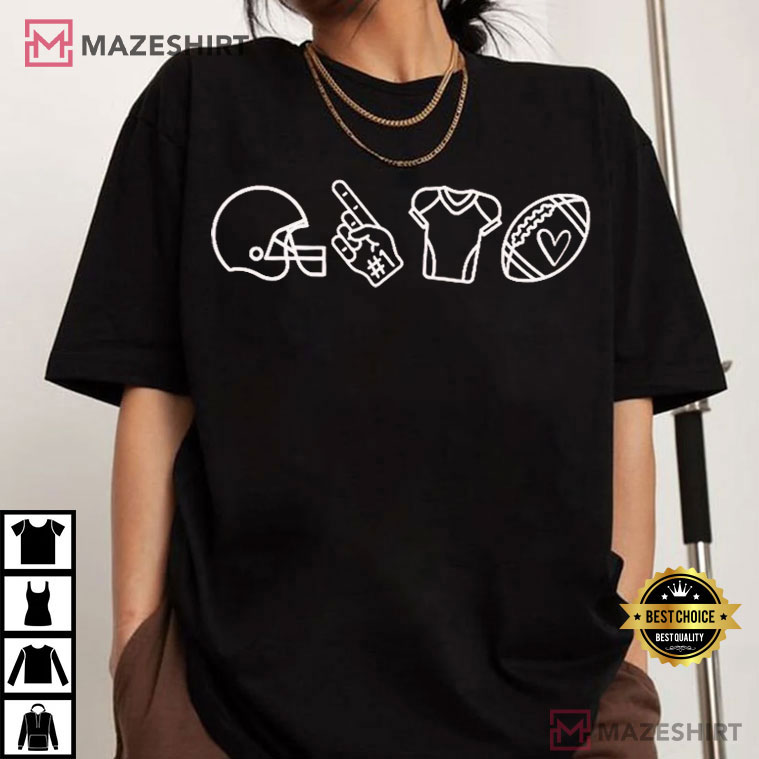 Football Mom Cute Football Season T-Shirt Football Mom Cute Football Season T-Shirt