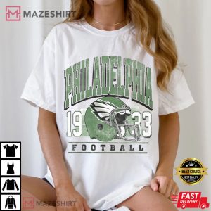Philadelphia Football The Birds Game Day Vintage 90s T Shirt (4)