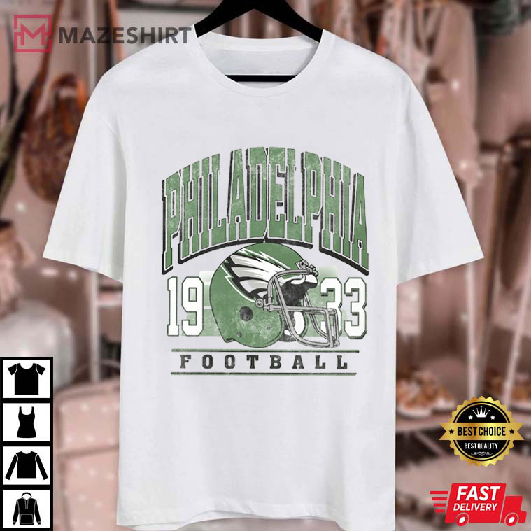 Philadelphia Football The Birds Game Day Vintage 90s T-Shirt Philadelphia Football The Birds Game Day Vintage 90s T-Shirt