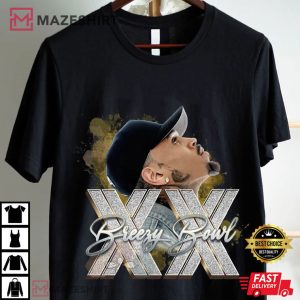 Breezy Bowl XX Chris Brown Tour Concert Fan Merch T Shirt (6)