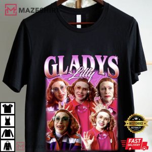 Gladys Lilly Aunt Gladys Weapons Horror Movie Halloween T Shirt (2)