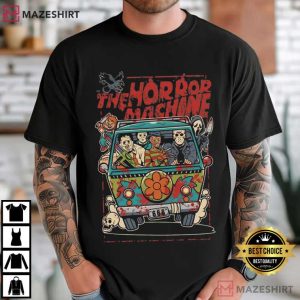 The Horror Machine Halloween Universal Studios Scary Movie T-Shirt
