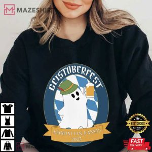 Geistoberfest Kansas 2025 Boo Ghost Halloween T Shirt (2)