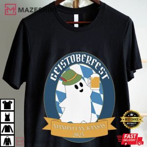 Geistoberfest Kansas 2025 Boo Ghost Halloween T Shirt (3)