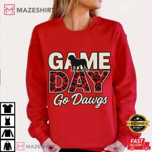 Georgia Bulldogs Game Day Go Dawgs Football Fan Gift T Shirt (1)