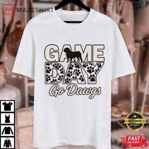 Georgia Bulldogs Game Day Go Dawgs Football Fan Gift T Shirt (2)