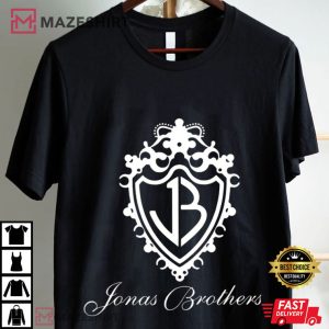 Jonas Brothers JB Conce Tour 2025 Music Lover T Shirt (2)