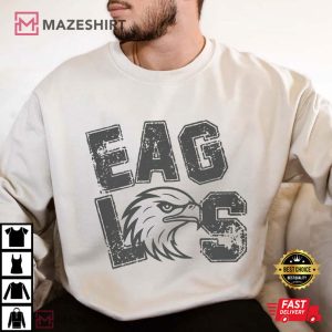 Philadelphia Eagles Mascot Football Game Day T Shirt (1)