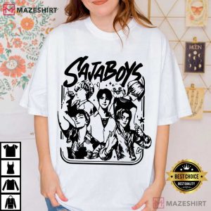 Kpop Demon Hunters Saja Boys Movie Merch T Shirt (2)
