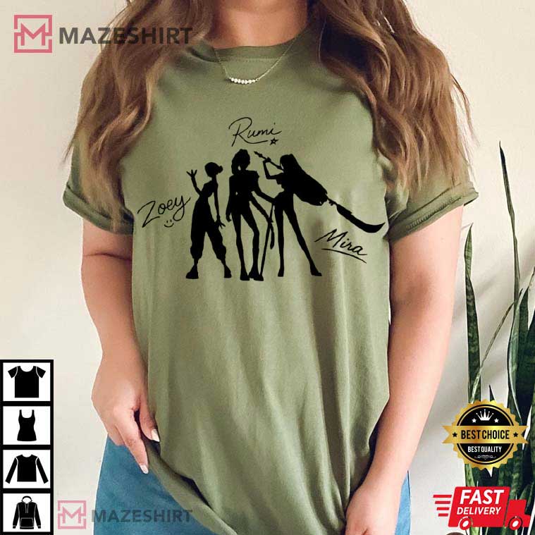 Mira Rumi Joey Huntrix Girls Kpop Demon Hunters Gift T-Shirt Mira Rumi Joey Huntrix Girls Kpop Demon Hunters Gift T-Shirt