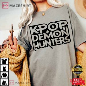 Kpop Demon Hunters Fan Merch T Shirt (3)
