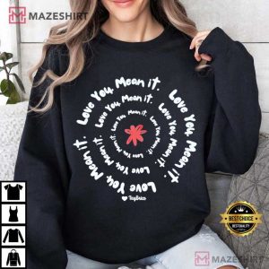 Circle Love You Mean It T Shirt (4)