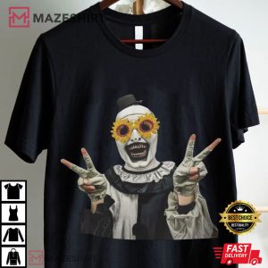 Terrifier Clown Halloween Horror Movie T Shirt (3)