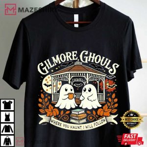 Gilmore Ghouls Ghost Parody TV Show Halloween T Shirt (1)