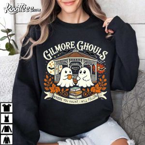 Gilmore Ghouls Ghost Parody TV Show Halloween T Shirt (3)