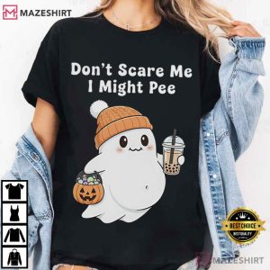 Halloween Funny Ghost Pregnancy Spooky T-Shirt
