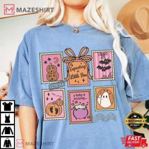 Halloween Mom To Be Baby Shower Funny Pregnancy T Shirt (1)