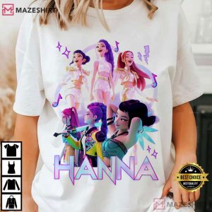Huntrix Mira Zoey Rumi Kpop Demon Hunters Birthday Custom T-Shirt