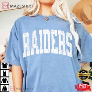 Las Vegas Raiders College Game Day Vintage T Shirt (4)