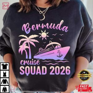 Bermuda Cruise Squad 2026 Matching Family Vacation T Shirt (4)