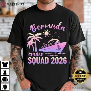 Bermuda Cruise Squad 2026 Matching Family Vacation T Shirt (2)