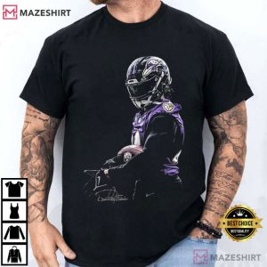 Derrick Henry Baltimore Ravens NFL Vintage 90s Graphic T-Shirt