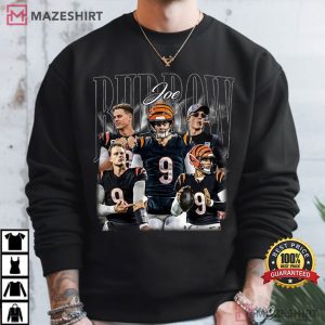 Joe Burrow Cincinnati Bengals NFL Vintage Bootleg T Shirt (3)