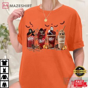 Dr Pepper Horror Halloween Spooky Soda T Shirt (2)