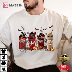 Dr Pepper Horror Halloween Spooky Soda T Shirt (3)