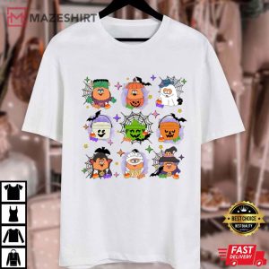 Spooky Nuggets Meal Bucket Funny Halloween T Shirt (1)