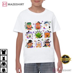 Spooky Nuggets Meal Bucket Funny Halloween T-Shirt