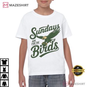 Philadelphia Eagles Sundays Are For The Birds Philly Football T Shirt (3)