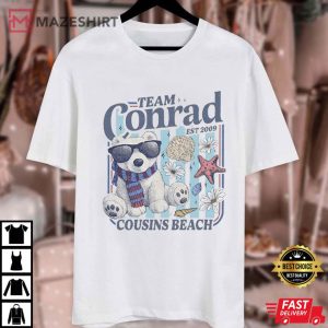Team Conrad Junior Mint Bear The Summer I Turned Pretty Romance T Shir (1)