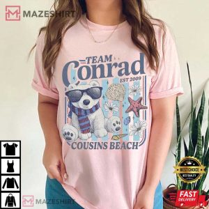 Team Conrad Junior Mint Bear The Summer I Turned Pretty Romance T Sh (3)