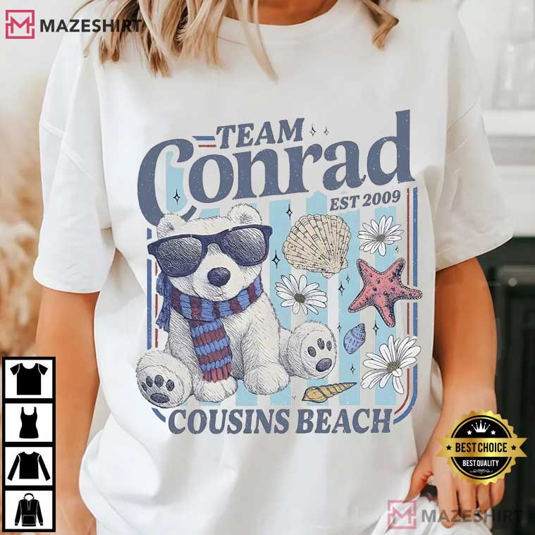 thumbnail image 2 of Conrad Junior Mint Bear Est 2009 T-Shirts For Sale 2 of 14